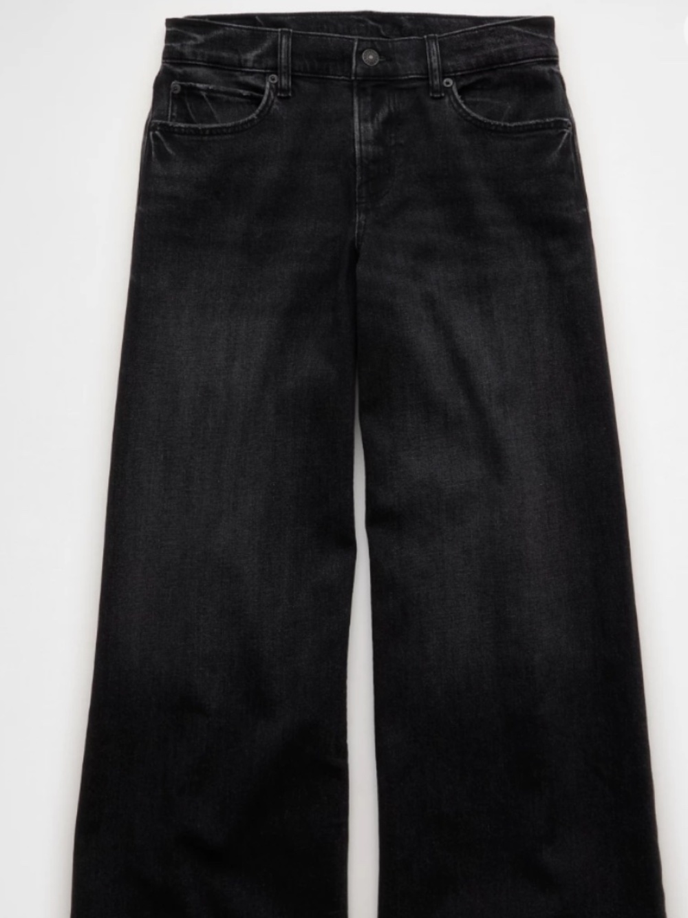 American Eagle Low Rise Baggy Ultra Wide-Leg Jean